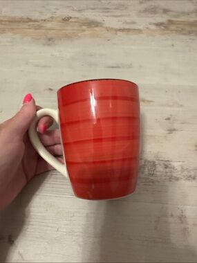Red Ceramic Coffee Mug - Stylish Home Dining Mug